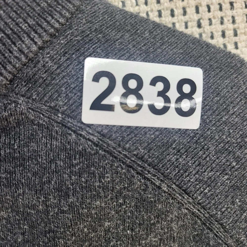 Polo Ralph Lauren Sweater Mens 2XL Gray Quarter Zip Mock Neck Pullover Pony Logo